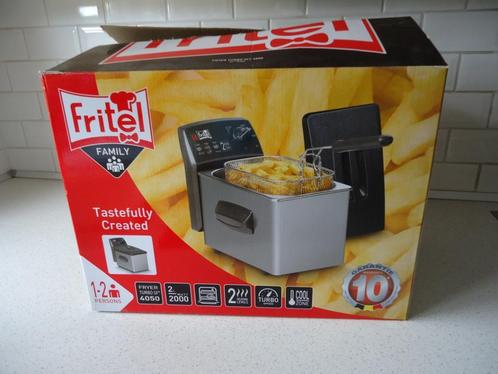 Nieuwe Friteuse van Fritel SF 4050 maar te klein voor ons., Elektronische apparatuur, Frituurpannen, Nieuw, 1 tot 2 liter, Uitneembare binnenpan