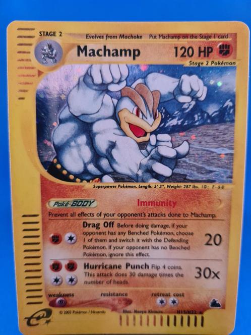 Machamp H15/H32 - Skyridge, Hobby en Vrije tijd, Verzamelkaartspellen | Pokémon, Zo goed als nieuw, Verzenden