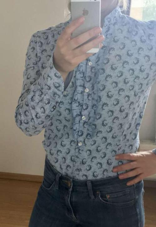 Blauw hemdje Mexx maat XS, Kleding | Dames, Blouses en Tunieken, Gedragen, Maat 34 (XS) of kleiner, Blauw, Ophalen of Verzenden