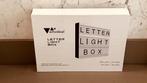 lightbox met letters - compleet - als nieuw, Huis en Inrichting, Ophalen, Zo goed als nieuw