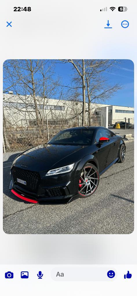 Audi tt 8s, Autos, Audi, Particulier, TT, ABS, Régulateur de distance, Airbags, Air conditionné, Alarme, Android Auto, Apple Carplay