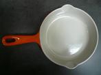 Le Creuset Vintage pan 16 ENZO MARI, Huis en Inrichting, Keuken | Potten en Pannen, Koekenpan of Braadpan, Gebruikt, Ophalen, Gietijzer