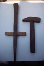 haarspit + haarhamer, Antiquités & Art, Antiquités | Outils & Instruments, Enlèvement