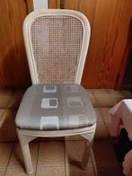 4 rieten stoelen, Huis en Inrichting, Stoelen, Ophalen, Gebruikt, Riet of Rotan, Vier