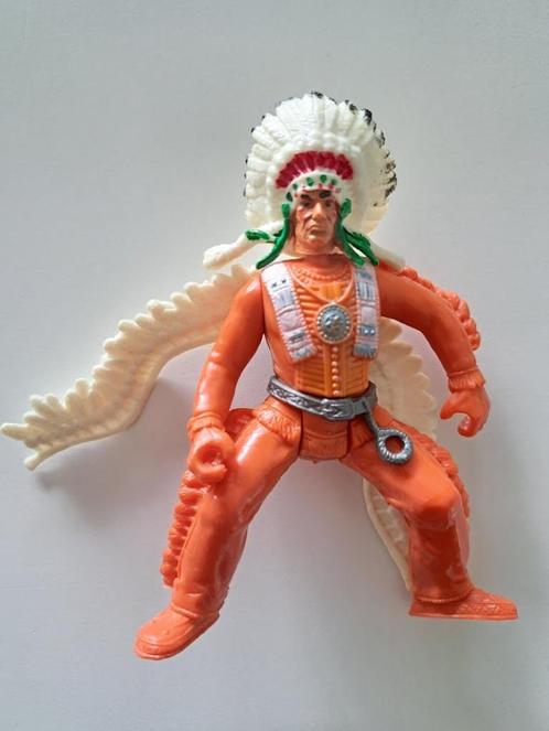 Grandex Indiaan Figuur - Made in Shantou/China, Verzamelen, Poppetjes en Figuurtjes, Zo goed als nieuw, Ophalen of Verzenden