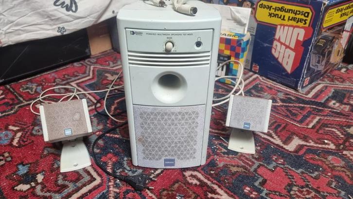 Yamaha-luidsprekers voor pc, Computers en Software, Pc speakers, Gebruikt, Ophalen of Verzenden