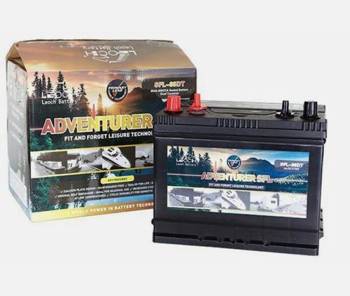 12V 130AH Adventurer Dual Terminal Leisure Batterij Accu, Audio, Tv en Foto, Accu's en Batterijen, Ophalen of Verzenden