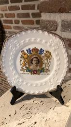 Antieken bord van 1953 koningin Elisabeth, Antiek en Kunst, Ophalen of Verzenden