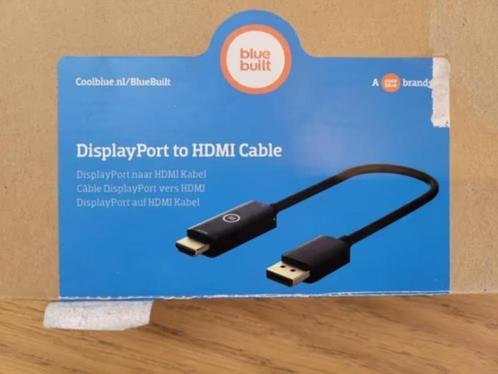 Câble Displayport vers HDMI, Computers en Software, Pc- en Netwerkkabels, Nieuw, Ophalen of Verzenden