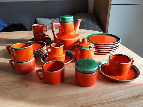 Zell am Harmersbach design koffieset, Verzamelen, Porselein, Kristal en Bestek, Gebruikt, Overige typen, Overige materialen, Verzenden