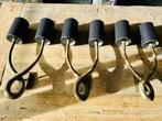 Porta Romana Brass messing wandlampen 3 stuks, Ophalen of Verzenden