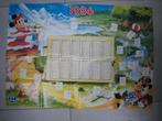 Sticker Poster Walt Disney 1986 Jacky kalender, Verzamelen, Verzenden, Nieuw, Rechthoekig Liggend, Reclame