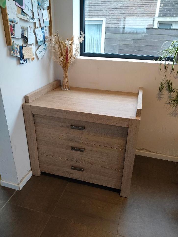 Verzorgingstafel ladekast, Kinderen en Baby's, Badjes en Verzorging, Gebruikt, Overige typen, Overige merken, Ophalen