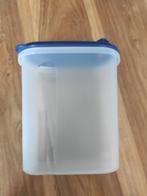 emsa, plastiek doos cornflakes, Huis en Inrichting, Keuken | Tupperware, Ophalen, Zo goed als nieuw, Blauw, Bus of Trommel