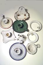 Antieke geëmailleerde kaarsenhouders e.a. gebruiksvoorwerpen, Enlèvement ou Envoi