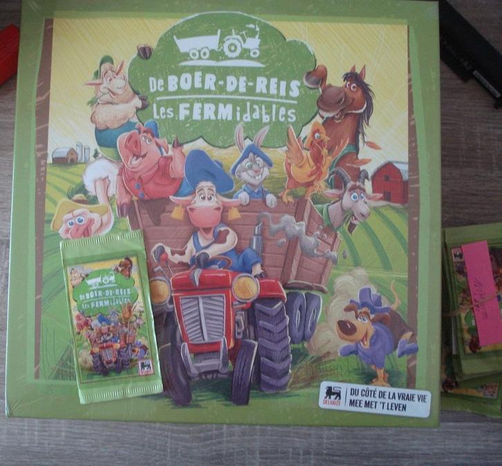 KAART - LES FERMIDABLES DELHAIZE, Verzamelen, Supermarktacties, Overige supermarkten, Ophalen of Verzenden