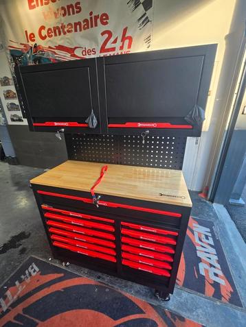Établi à outils 13 tiroirs 12 tiroirs outillées cabinet, Enlèvement ou Envoi