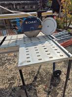 Scie à eau sur table, Ophalen