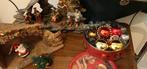 Lot muzikale kerststal kerstslingerdoosdecoratie, Minder dan 50 cm, Overige materialen, Minder dan 50 cm, Gebruikt