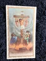 Carte de prière dévotionnelle Jésus sur la croix P233, Comme neuf, Carte ou Gravure, Enlèvement ou Envoi, Christianisme | Catholique