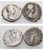 Romeinse munteenheid, Sabina Denarius AD 128-137. rome, Postzegels en Munten, Munten | Europa | Niet-Euromunten, Italië, Zilver