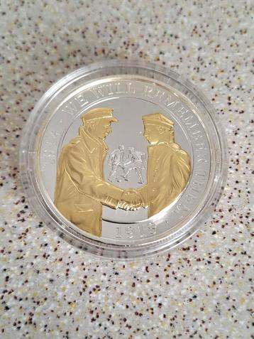 Herdenking WO I 2018 Kerstbestand 1914 Proof  beschikbaar voor biedingen