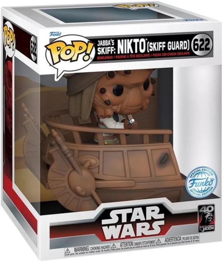 Star Wars - Jabba's Skiff: Nikto (Skiff Guard) 622 - Pop Exc, Verzamelen, Poppetjes en Figuurtjes, Nieuw, Ophalen of Verzenden