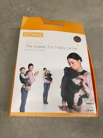 Stokke MyCarrier buik en rug draagzak in zeer goede staat, Kinderen en Baby's, Babydragers en Draagdoeken, Ophalen of Verzenden