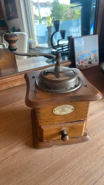 Moulin à café ancien en bois Zassenhaus, Enlèvement ou Envoi