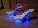 led schoenen high heels maat 40 en 41, Envoi, Blanc