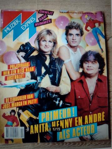 MUZIEK EXPRES 1982: DIRE STRAITS-LUV-SANTANA-GOLDEN EARRING beschikbaar voor biedingen