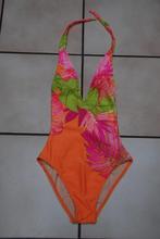 Badpak uit één stuk felle kleuren T34 als NIEUW, Ophalen of Verzenden, Zo goed als nieuw, Oranje, Badpak