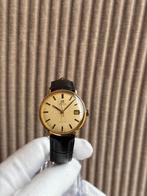 Vintage Omega Deville 166.033 automatic Gold plated, Bijoux, Sacs & Beauté, Montres | Hommes, Montre-bracelet, Cuir, Acier, Enlèvement