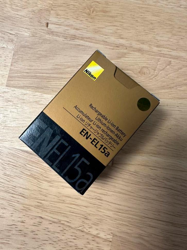 Nikon EN-EL15a, Audio, Tv en Foto, Accu's en Batterijen, Nieuw, Ophalen of Verzenden