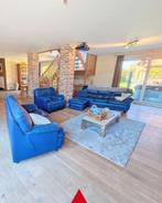 Salon en cuire, Maison & Meubles, Enlèvement, Utilisé, Banc droit