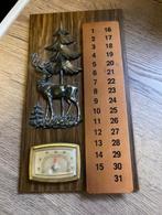 thermometer en kalender, Huis en Inrichting, Woonaccessoires | Thermometers, Binnenthermometer, Gebruikt, Ophalen