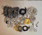 Lot de 18 cables Ethernet + Pince + Connecteur, Enlèvement, Utilisé