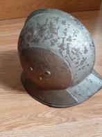 Bijzondere Spaanse Morion helm van onbekende oorsprong, Ophalen of Verzenden, Overige soorten, Helm of Baret