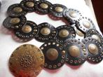 8 riemen spider man, bullet, flames, vintage, vanaf 2 €, Ophalen of Verzenden, Gedragen, Zwart, Tailleriem
