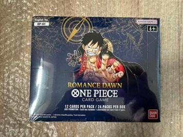 EN Romance Dawn OP-01 One Piece Booster Box beschikbaar voor biedingen