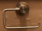 Toiletrolhouder zonder klep mat metaal Zack, Ophalen of Verzenden, Gebruikt, Chroom, Overige typen
