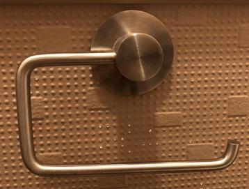 Toiletrolhouder zonder klep mat metaal Zack beschikbaar voor biedingen