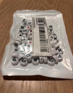 Ronde letter kralen, Hobby en Vrije tijd, Ophalen of Verzenden, Nieuw, Kraal