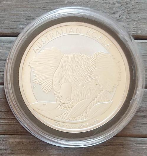 Australia 2014 - ½ Ounce Silver - 50 Cents - Koala - Unc, Timbres & Monnaies, Monnaies | Océanie, Monnaie en vrac, Argent, Envoi