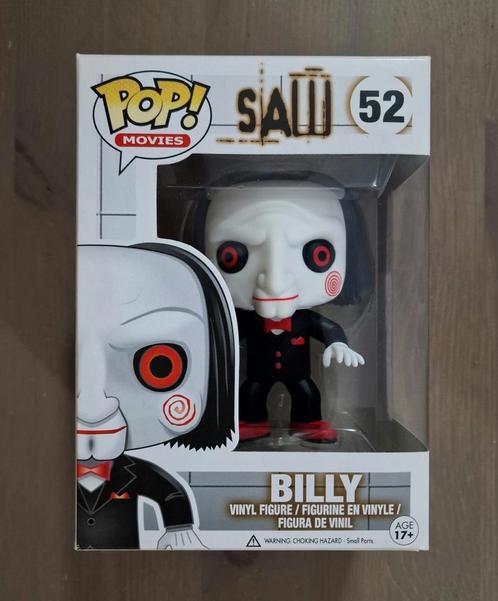 Funko pop 52 Billy Saw, Verzamelen, Beelden en Beeldjes, Nieuw, Fantasy, Ophalen of Verzenden