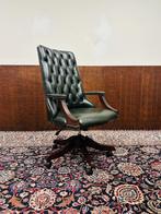 Klassiek Engels Chesterfield Bureaustoel, Ophalen of Verzenden