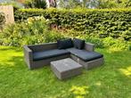 Tuinbank lounge, Ophalen, 4 zitplaatsen, Gebruikt, Loungeset