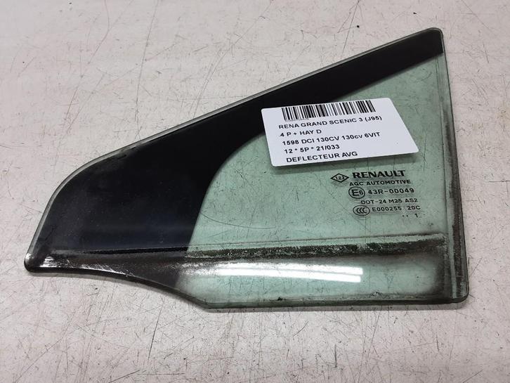 PORTIERRUIT LINKS VOOR Renault Grand Scénic III (JZ), Auto-onderdelen, Ruiten en Toebehoren, Renault, Gebruikt