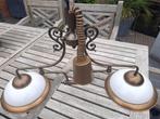 Vintage hanglamp, Ophalen, Gebruikt, Glas, Vintage