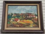 Huile sur toile paysage signe Magda dobbelaere, Antiek en Kunst, Ophalen of Verzenden